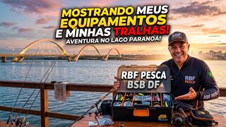 As minhas Tralhas e o que uso para filmar! 🎣🐠🐟🎏