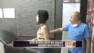 Toninho tornado tem nova técnica de tatuagem