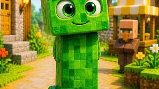 O Creeper MAIS educado do jogo 😇 (AI Edition)