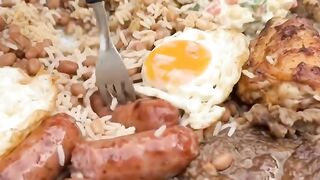 Mukbang comendo muita comida com torresmo crocante #mukbang #mukbangasmr #mukbangvideo #mukbangshow #mukbangers