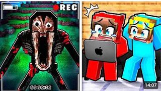 We Found A Scary 😱 Entity On A Security Camera In Minecraft