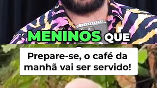 O café da manhã está pronto
