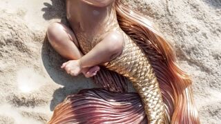 Baby mermaid so cute 🥰