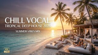 Best Chill Vocal Tropical Deep House 2026 ☀️ Summer Vibes Mix | Relaxing Ibiza Music 4K