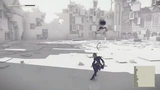 NieR Automata (PS5 Pro) 4K 60FPS HDR Gameplay - (Full Game) (A&B Ending)_84.mp4
