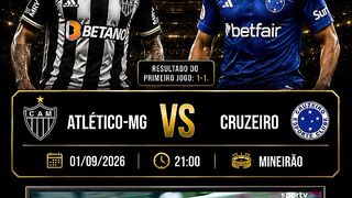 Atlético mineiro x Cruzeiro Chamada Copa do brasil