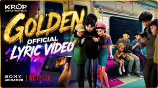 “Golden” Official Lyric Video | KPop Demon Hunters | Sony Animation