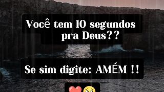 Vc tem 10 segundos