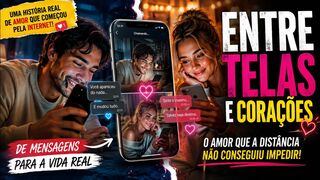 Entre Telas e Corações ❤️ | Quando Dois Corações se Encontram Além da Distância