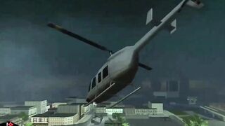 CJ encontrei um monstro no GTA San Andreas