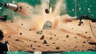 FILMAKING DESERT EXPLOSIONS