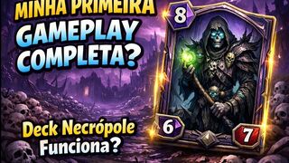 MINHA PRIMEIRA GAMEPLAY COMPLETA no Might & Magic Fates – Deck Necrópole Funciona?