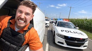Escape 100 Cops, Win $500,000 MrBeast