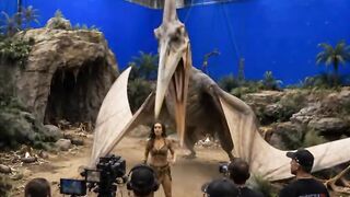 Behind the Scene Filming Pterodactyl Monster Movie.mp4