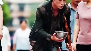 **“Rich CEO pretends to be a homeless man.”**