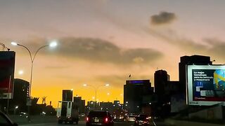 🌆 POV: Driving Into the Sunset