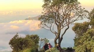 Above the Clouds: Sunrise Hike Beyond the Horizon 🌅