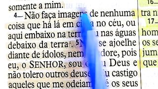 Êxodo 20 :3-7 🙏