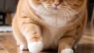 O GATO LARANJA SEMPRE TOUBA A CENA