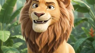 🦁 Even the Lion Is Afraid of Humans! 😱 | Funny Cartoon Video