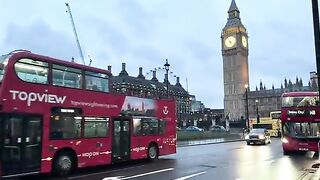 London, England 🏴󠁧󠁢󠁥󠁮󠁧󠁿 Central London Sunset Walk | Little Ben to Trafalgar Square [4K HDR]