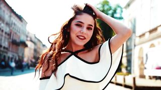 Elegant Beauty And Natural Makeup Portrait