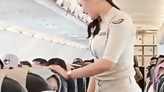 Pramugari Cantik Super Air Jet Sedang Bertugas dalam Pesawat 5