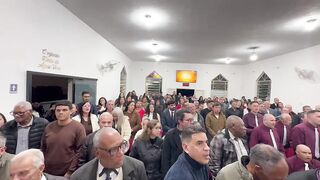 Reunião culto dos homens