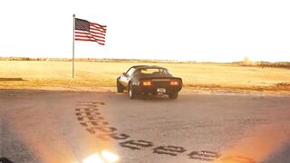 🔥 Classic Pontiac Firebird at Golden Hour 🦅 American Muscle Never Dies