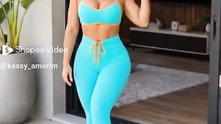 Roupa feminina para academia