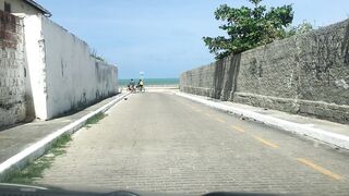 Orla Paulista - PE | Driving Along the Coast of Olinda, Brazil | Pernambuco Seaside Tour