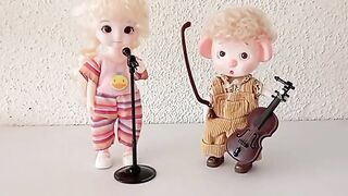 Prontos para um pouco de música? Eles ficaram tão fofos 😊.