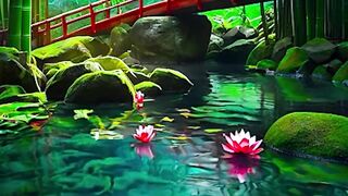 Relaxing Beautiful Music 🌿 Calm Music #4 #bamboowatersounds #relax #watermusic #meditationmusic