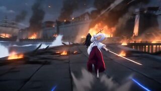 エララ・ヴァルドレイク 対 黒の剣士