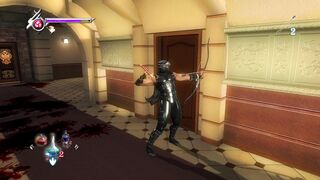 Ninja Gaiden que dirigível grande, procurando caminho certo..
