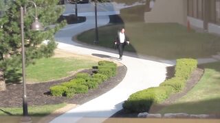 Man vs. Canada Goose