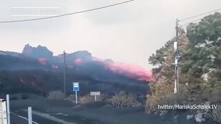 Извержение вулкана на Канарах. Остров поднялся почти на метр