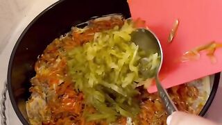 Салат из печени