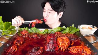 ASMR MUKBANG | SPICY SEAFOOD BOIL 