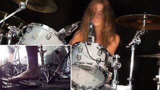 Smoke On The Water; drum cover by Sina