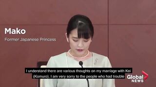 Japan’s Princess Mako gives up royal title to marry _irreplaceable_ college sweetheart.