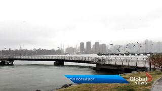 Nor’easter impacts million on US East Coast, flooding parts of New York.