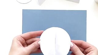 Новогодняя поделка "снеговик"