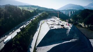 Новый Мега Тоннель под Альпами за $11 млрд