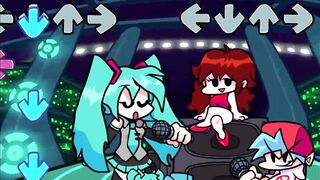 Friday Night Funkin' miku x fnf mod