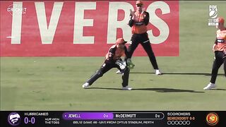 Hobart hurricane vs perth scorechera big bash 2023 highlights