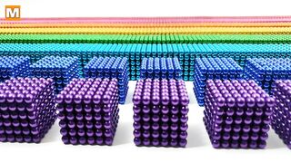 Playing with 60 000 Magnetic Balls ⭐ Slow Motion ⭐ 100+1 Satisfying Video