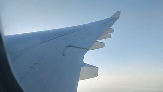 SAUDIA Airlines landing view