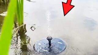 Solar Power Fountain