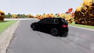 Car crash crazy driver - beamng drive